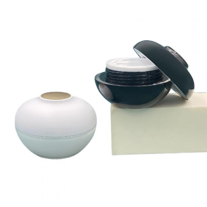 Diamond Acrylic Cosmetic Cream Jars Transparent Small Jar for Skin Care 30g/50g Volume 1