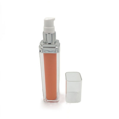 PMMA  Acrylic Foundation Pump Bottle Empty Makeup Bottle 33*30*158mm