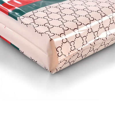 Tear Resistant Custom Printed Retail Reusable Shopping Bags With Handles