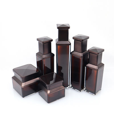 Luxury  15-50g Empty Cosmetic Packaging Set Cosmetic Bottle And Jar